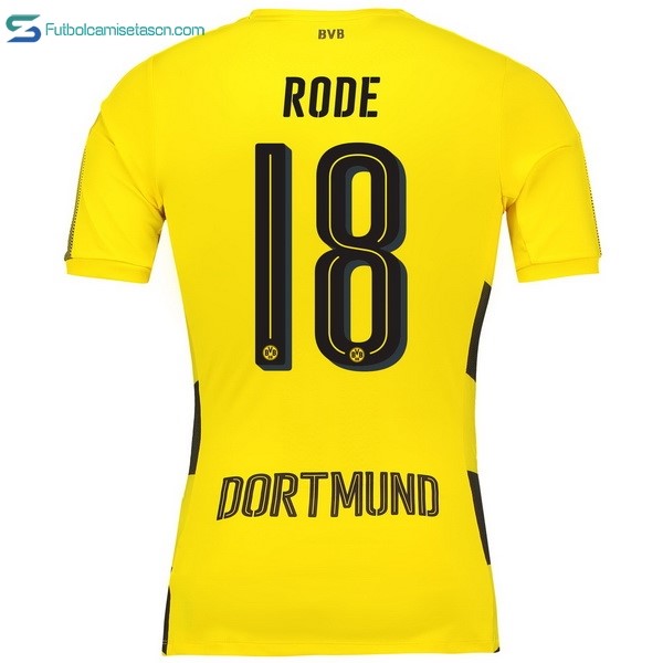 Camiseta Borussia Dortmund 1ª Rode 2017/18